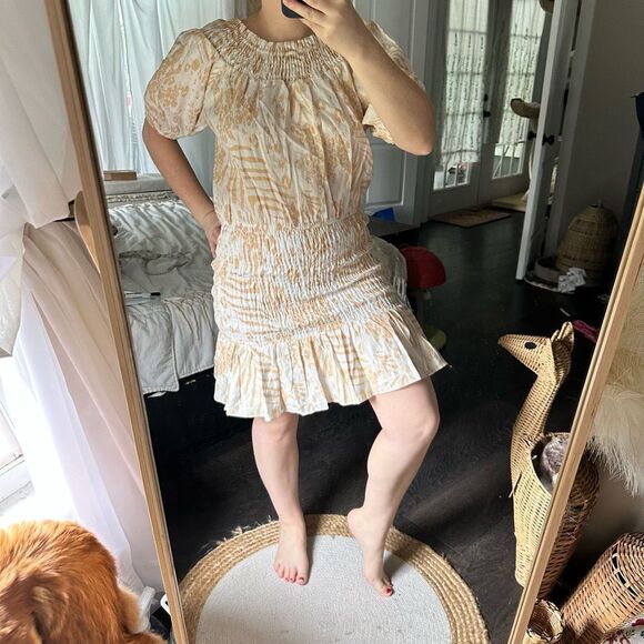 Saboluxe Women’s Extra Small Camari Linen Dress - Picture 3 of 9